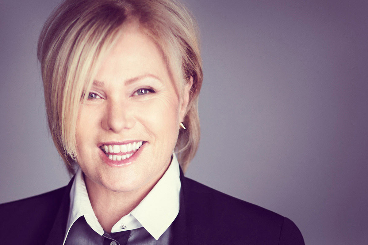 Studio portrait photograph of Deborra-lee Furness.