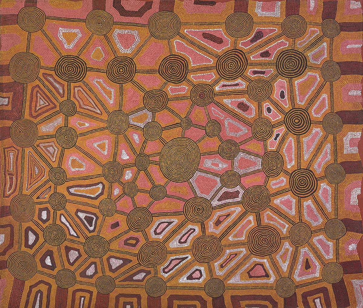 Aboriginal painting.