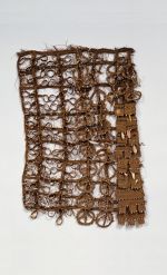 Apron sisi fale Apron made of coconut fibre, shell, fish teeth and scarlet feathers.