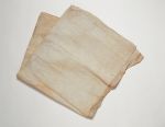 Barkcloth kapa Thin barkcloth undecorated with a straight line watermark.