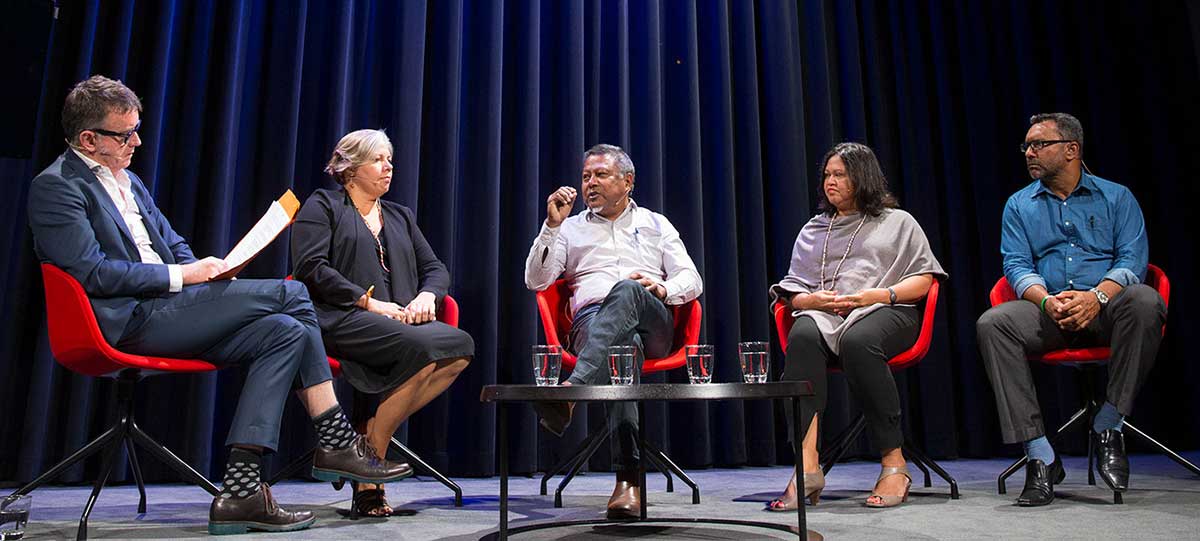 Paul Barclay, Carol Christophersen, Peter Yu, Nancia Guivarra and Ned David.