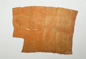 55.jpg Poncho-like garment made from several layers of thick barkcloth.