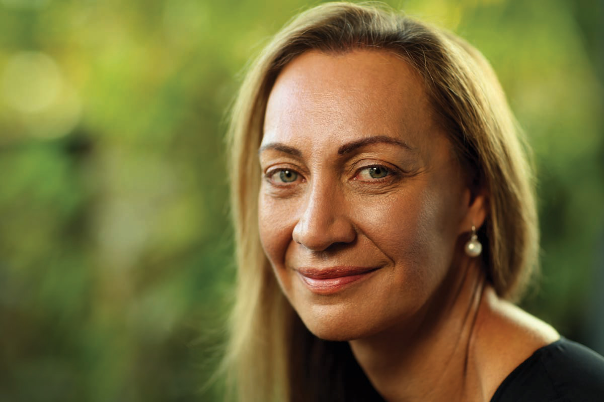 Studio portrait photograph of Tracy Westerman.