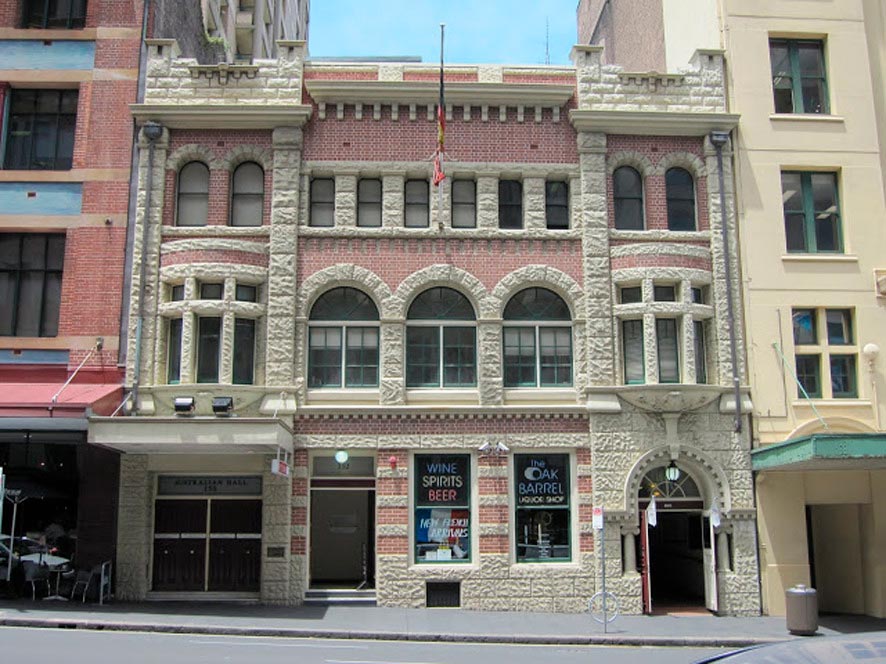 Facade of a Federation style building.