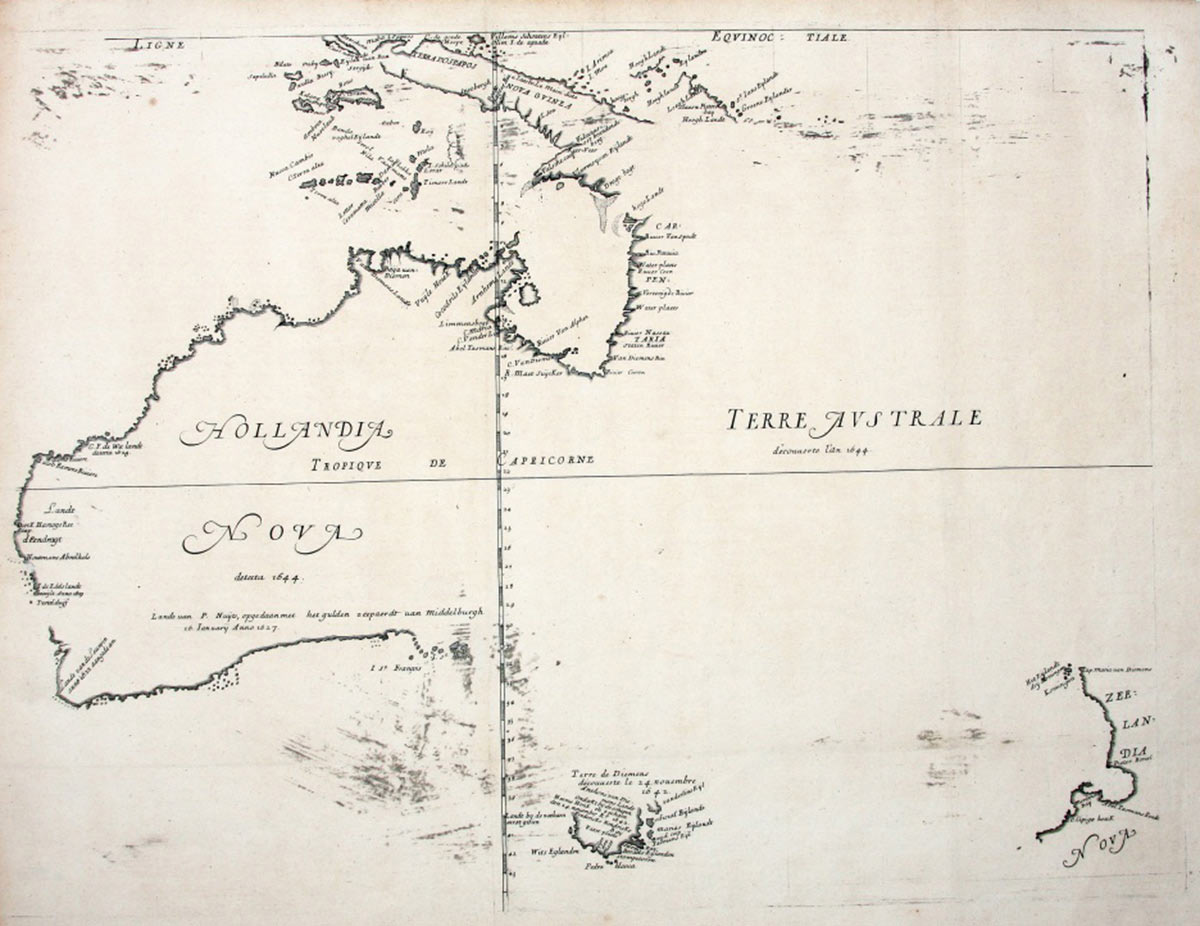 Map of Australia.