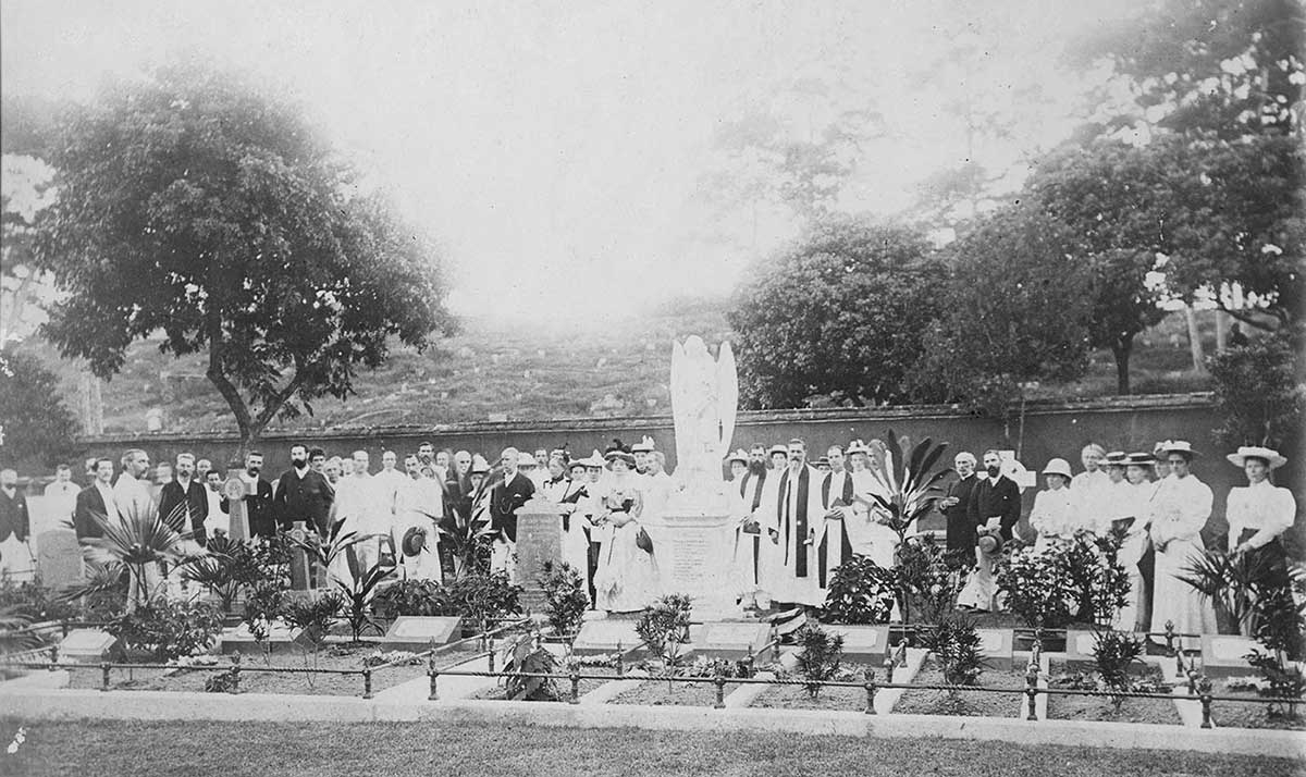 Dedication of monument to Kucheng massacre victims