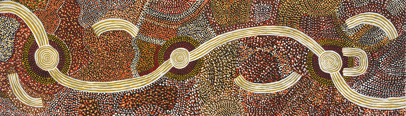 Aboriginal painting.