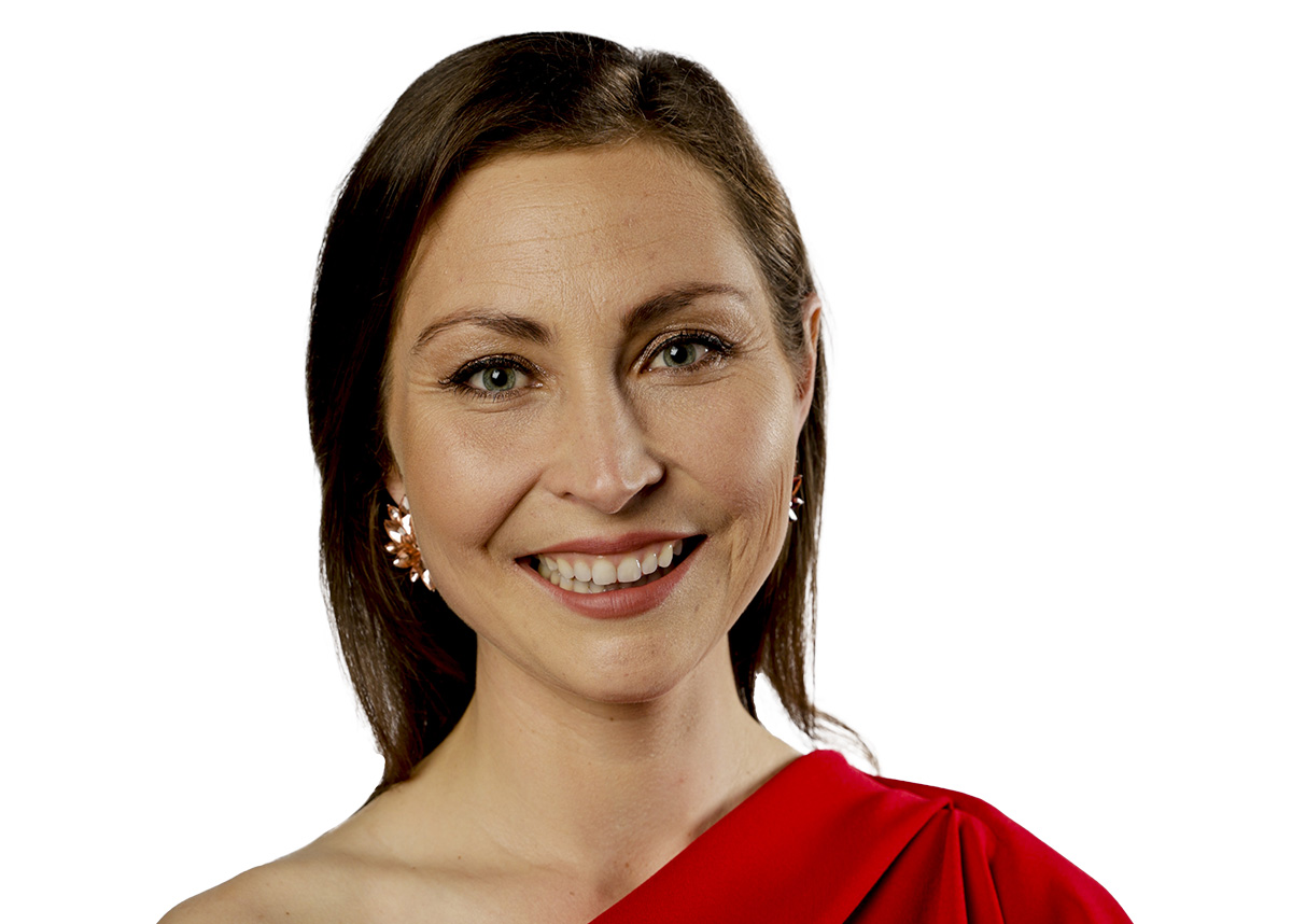 Studio portrait of Stephanie Trethewey