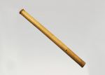 Nose flute fangufangu Oz 407 A bamboo nose flute, closed at both ends. It has six holes along the stem: three are in a row, one at each end, and the other in the middle.