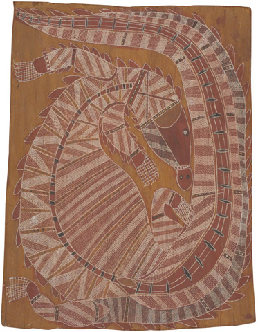 Totemic Crocodile, 1965