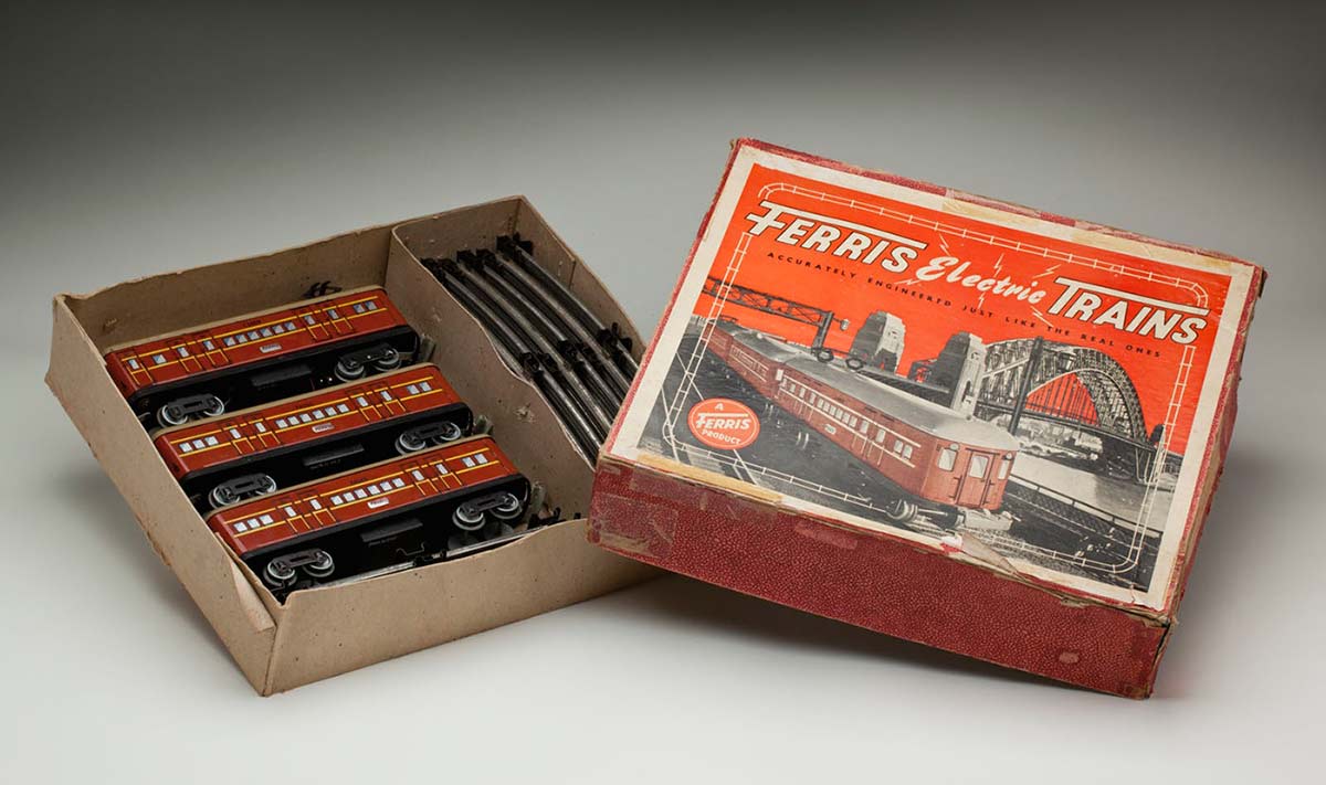 Model trains.
