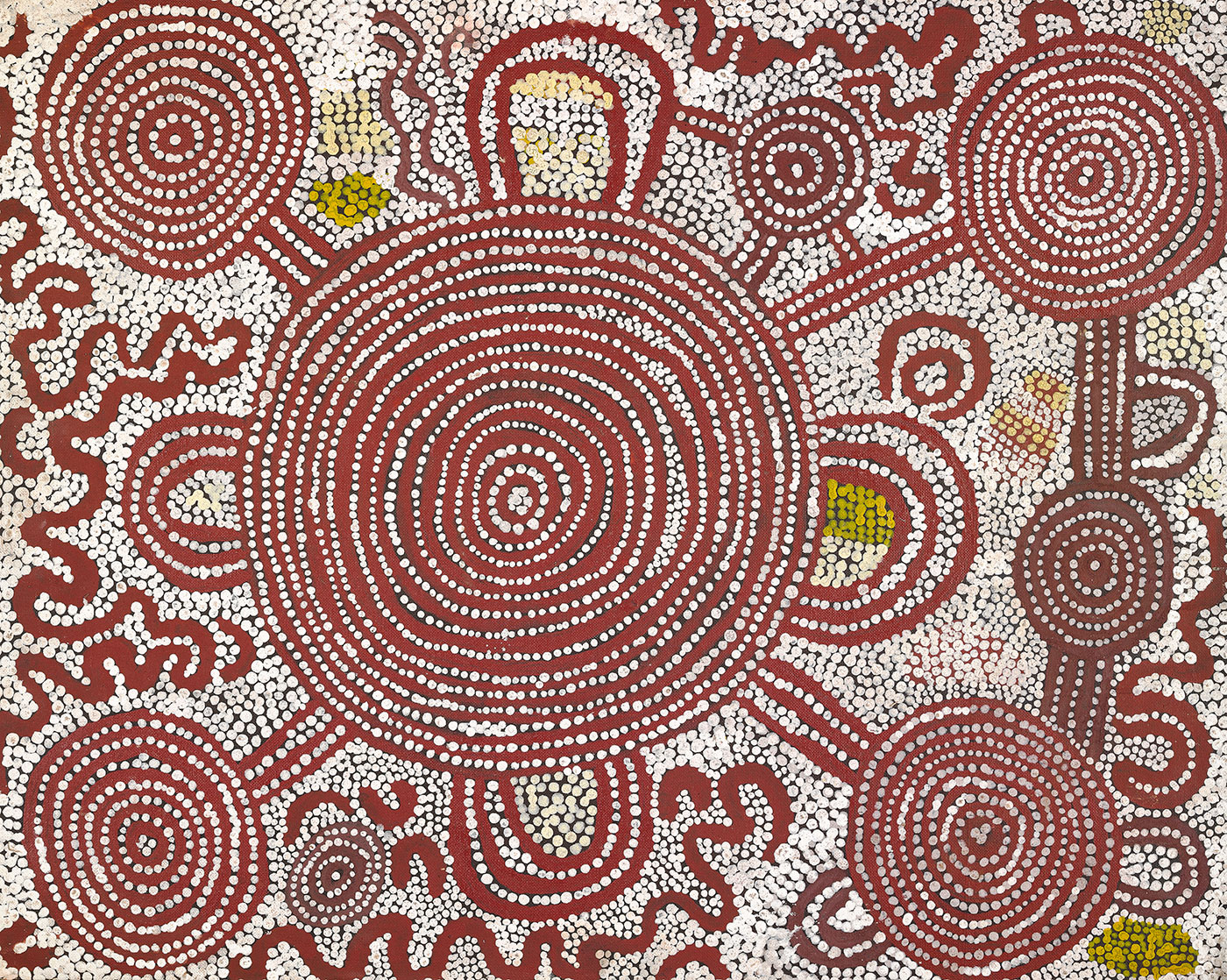 Aboriginal painting.