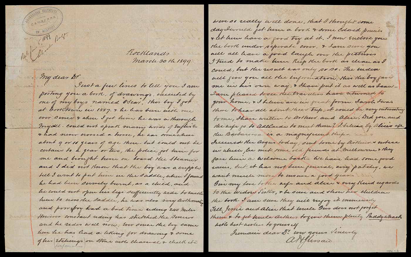 AH Glisson letter.