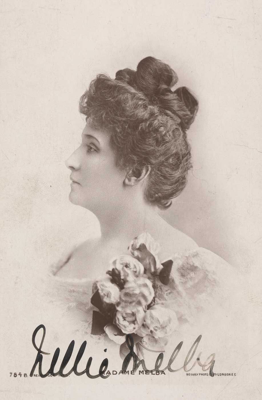 Portrait of Nellie Melba