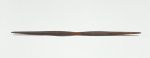 Bow moostatte Bow made of yew wood, narrow in the middle and ends.